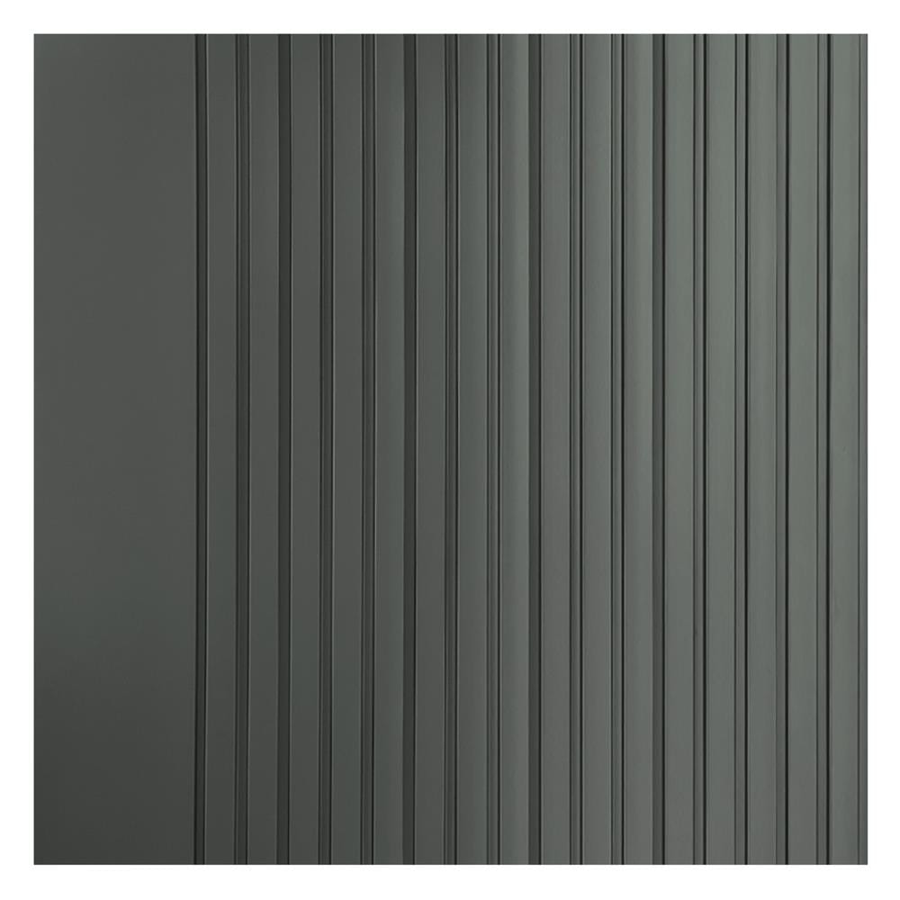 ประตูภายในโพลีสไตรีน ไม่เจาะลูกบิด LINEDEKOR VERTICAL 80x200 ซม. สีเขียวเข้มอมเทา