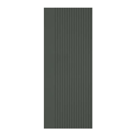 ประตูภายในโพลีสไตรีน ไม่เจาะลูกบิด LINEDEKOR VERTICAL 80x200 ซม. สีเขียวเข้มอมเทา_0