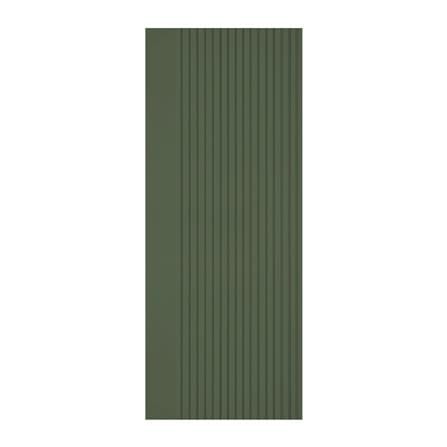 ประตูภายในโพลีสไตรีน ไม่เจาะลูกบิด LINEDEKOR VERTICAL 70x200 ซม. สีเขียวเข้ม_0
