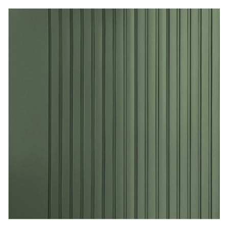 ประตูห้องน้ำโพลีสไตรีน ไม่เจาะลูกบิด LINEDEKOR VERTICAL 70x200 ซม. สีเขียวเข้ม_1