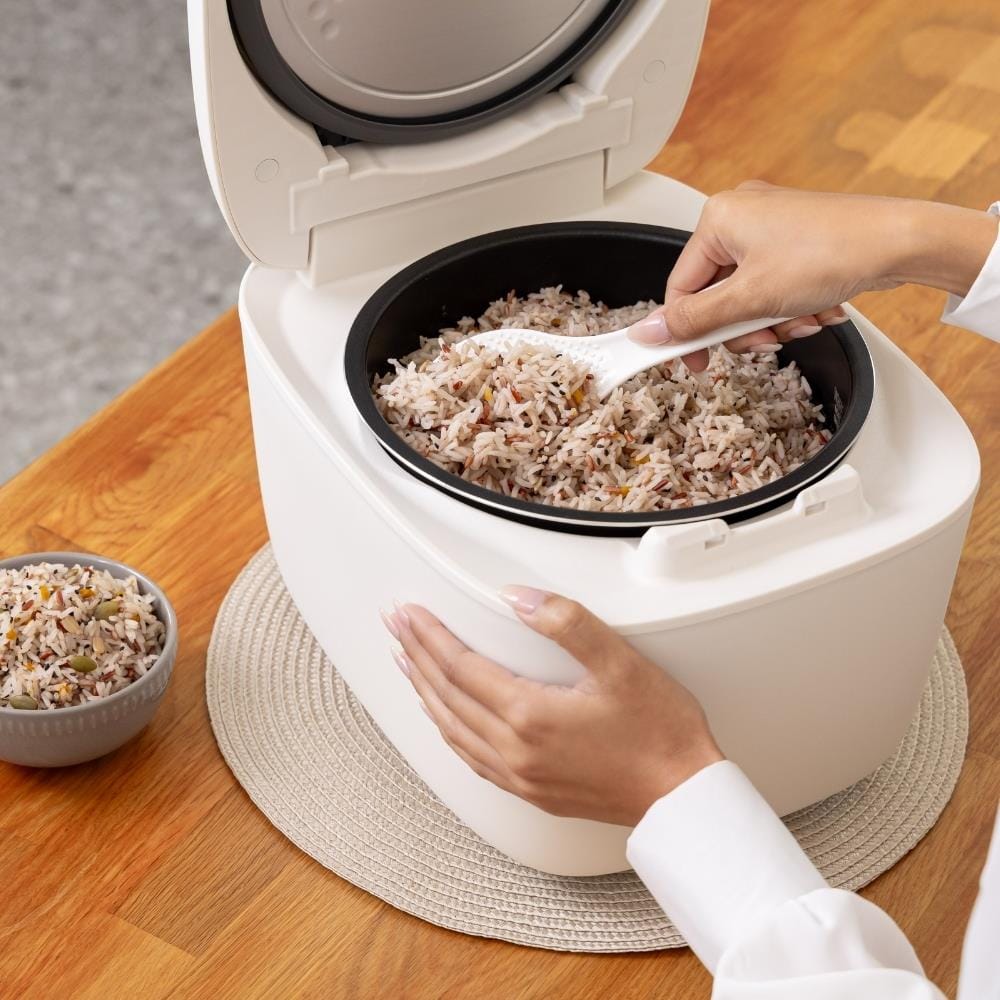 หม้อหุงข้าว DIGITAL ZOJIRUSHI NL-EAQ18-WA 1.8 ลิตร สีขาว