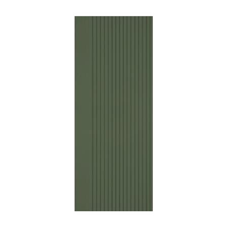 ประตูภายในโพลีสไตรีน ไม่เจาะลูกบิด LINEDEKOR VERTICAL 90x200 ซม. สีเขียวเข้ม_0