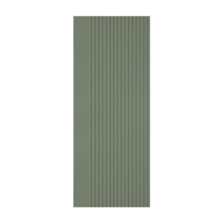 ประตูภายในโพลีสไตรีน ไม่เจาะลูกบิด LINEDEKOR VERTICAL 80x200 ซม. สีเขียวอ่อนอมเทา_0