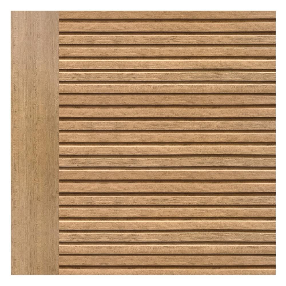 ประตูห้องน้ำโพลีสไตรีน ไม่เจาะลูกบิด LINDEKOR SIMPLE 90x200 ซม. สีสักด้าน (เปิดด้านขวา เข้าด้านใน)