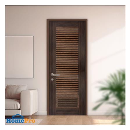 ประตูห้องน้ำโพลีสไตรีน ไม่เจาะลูกบิด LINDEKOR SIMPLE 80x200 ซม. สีโรสวู้ด (เปิดด้านขวา เข้าด้านใน)_2