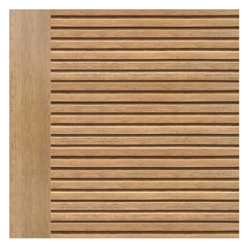 ประตูห้องน้ำโพลีสไตรีน ไม่เจาะลูกบิด LINDEKOR SIMPLE 90x200 ซม. สีสักด้าน (เปิดด้านซ้าย เข้าด้านใน)