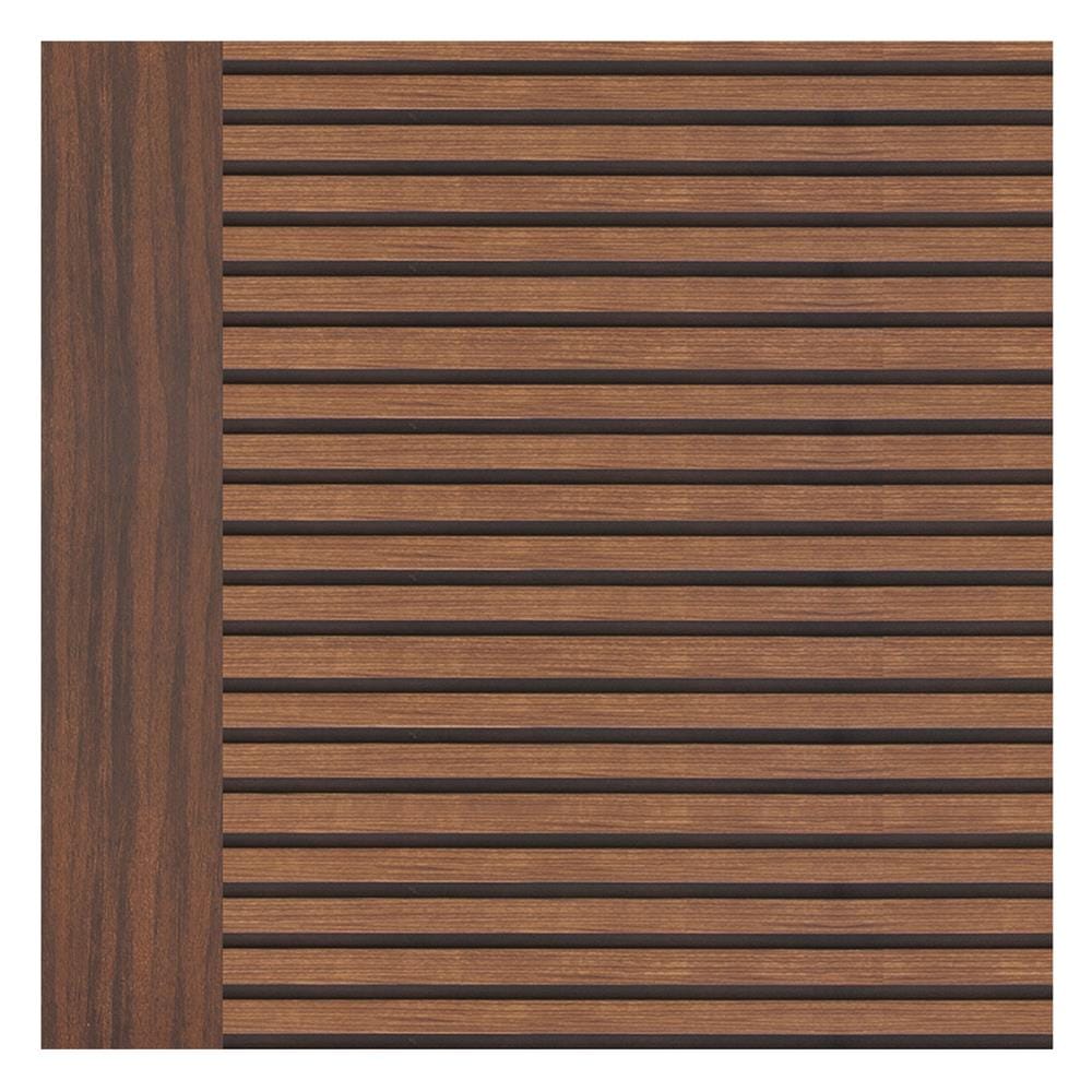 ประตูห้องน้ำโพลีสไตรีน ไม่เจาะลูกบิด LINDEKOR SIMPLE 90x200 ซม. สีโรสวู้ด (เปิดด้านซ้าย เข้าด้านใน)