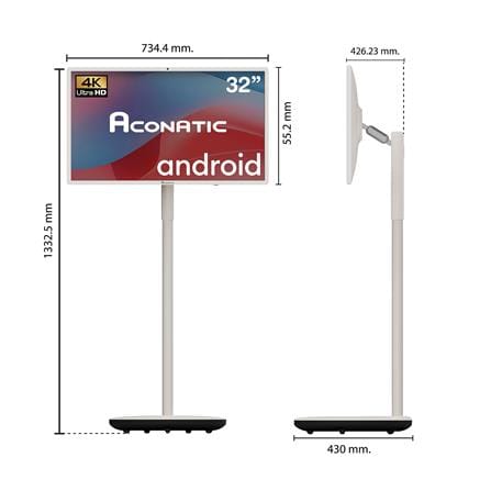 ทีวี MOVE SCREEN 32 นิ้ว ACONATIC (4K, LED, ANDROID TV) 32SMU8000AN_5