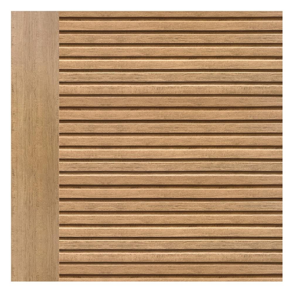 ประตูห้องน้ำโพลีสไตรีน ไม่เจาะลูกบิด LINDEKOR SIMPLE 80x200 ซม. สีสักด้าน (เปิดด้านซ้าย เข้าด้านใน)