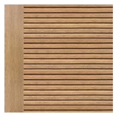 ประตูห้องน้ำโพลีสไตรีน ไม่เจาะลูกบิด LINDEKOR SIMPLE 80x200 ซม. สีสักด้าน (เปิดด้านซ้าย เข้าด้านใน)_1