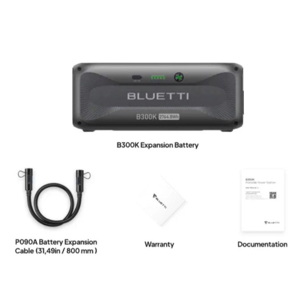 แบตเตอรี่ขยาย BLUETTI B300K 2764.8WH