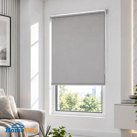 ผ้าม่านม้วน HOME LIVING STYLE TAPE 100x160 ซม. สีเทา_3
