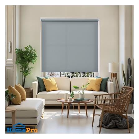 ผ้าม่านม้วน HOME LIVING STYLE TAPE 100x160 ซม. สีเทา_4