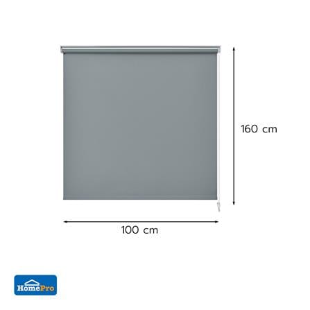 ผ้าม่านม้วน HOME LIVING STYLE TAPE 100x160 ซม. สีเทา_5