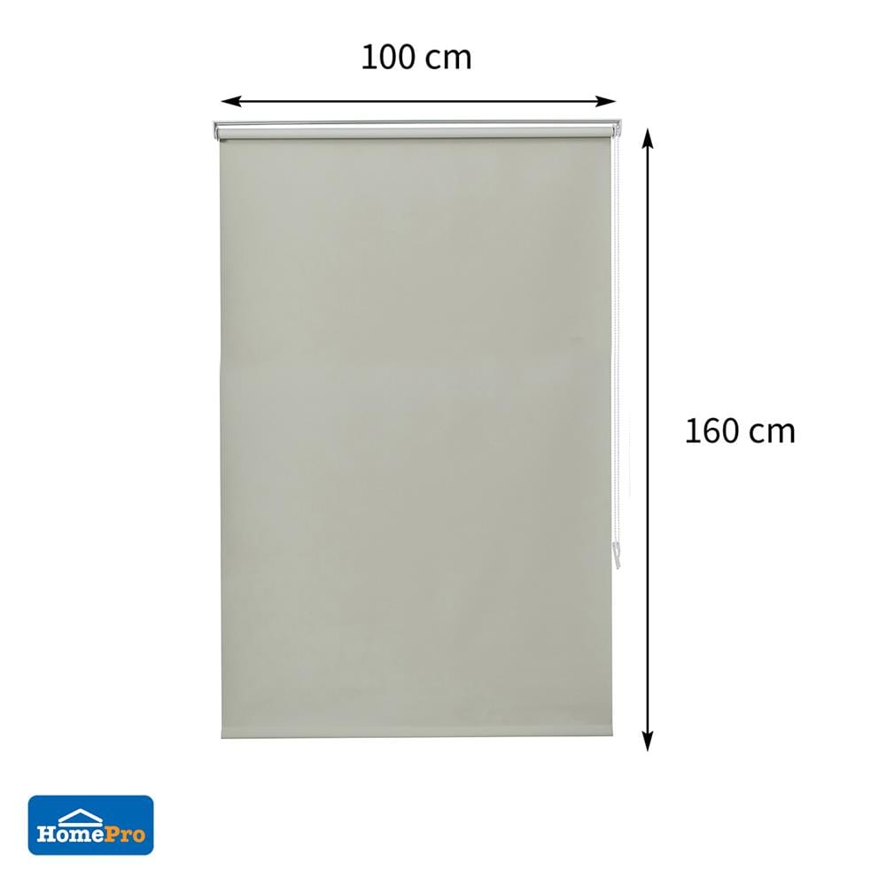 ผ้าม่านม้วน HOME LIVING STYLE TAPE 100x160 ซม. สีครีม