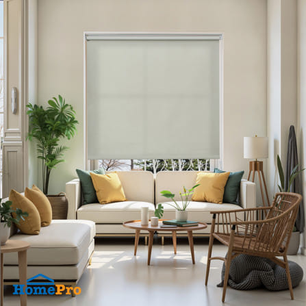 ผ้าม่านม้วน HOME LIVING STYLE TAPE 100x160 ซม. สีครีม_4