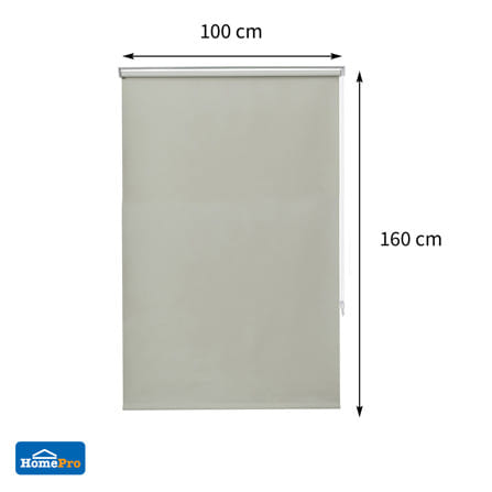 ผ้าม่านม้วน HOME LIVING STYLE TAPE 100x160 ซม. สีครีม_6