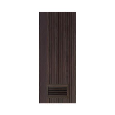 ประตูห้องน้ำโพลีสไตรีน ไม่เจาะลูกบิด LINDEKOR VERTICAL 70x200 ซม. สีโอ๊ค (เปิดด้านขวา เข้าด้านใน)_0