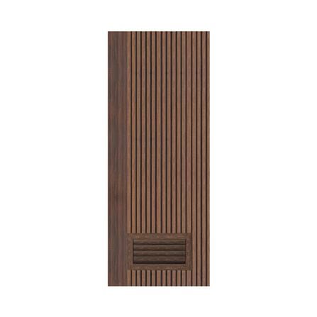 ประตูห้องน้ำโพลีสไตรีน ไม่เจาะลูกบิด LINDEKOR VERTICAL 70x200 ซม. สีโรสวู้ด (เปิดด้านขวา เข้าด้านใน)_0