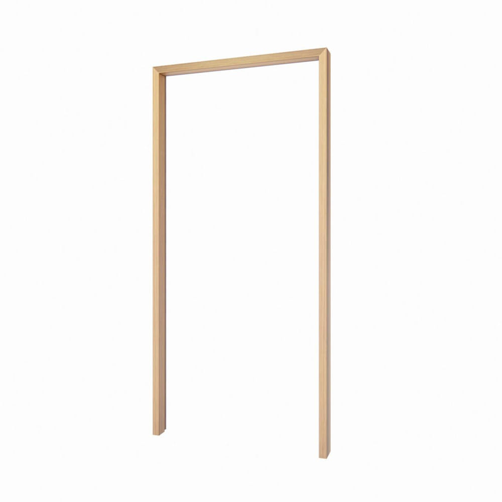 วงกบประตู UPVC PARAZZO 90x200 ซม. สีเนเชอรัล แอชวูด