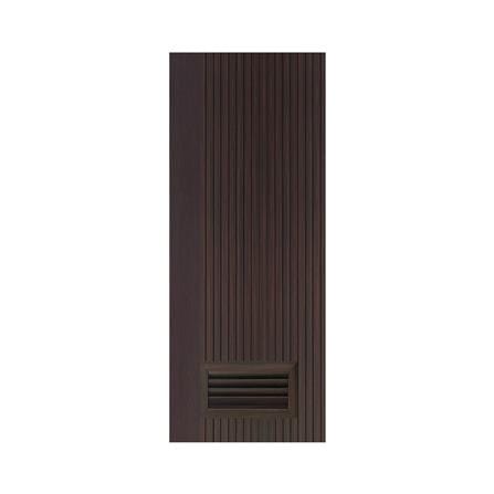 ประตูห้องน้ำโพลีสไตรีน ไม่เจาะลูกบิด LINDEKOR VERTICAL 90x200 ซม. สีโอ๊ค (เปิดด้านขวา เข้าด้านใน)_0