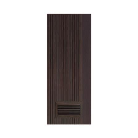 ประตูห้องน้ำโพลีสไตรีน ไม่เจาะลูกบิด LINDEKOR VERTICAL 90x200 ซม. สีโอ๊ค (เปิดด้านซ้าย เข้าด้านใน)_0