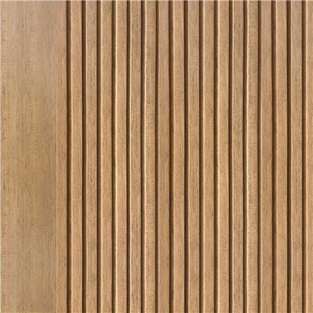 ประตูห้องน้ำโพลีสไตรีน ไม่เจาะลูกบิด LINDEKOR VERTICAL 80x200 ซม. สีสักด้าน (เปิดด้านซ้าย เข้าด้านใน)_1