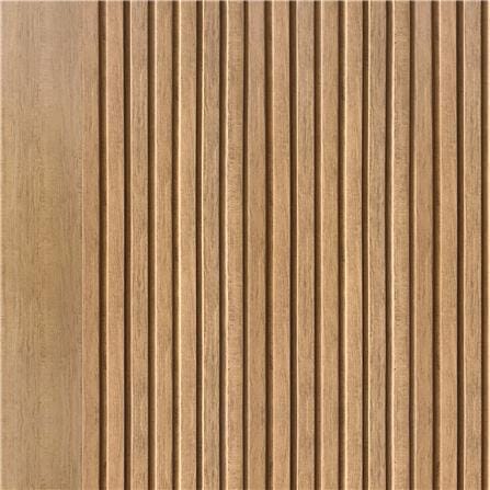 ประตูห้องน้ำโพลีสไตรีน ไม่เจาะลูกบิด LINDEKOR VERTICAL 90x200 ซม. สีสักด้าน (เปิดด้านซ้าย เข้าด้านใน)_1