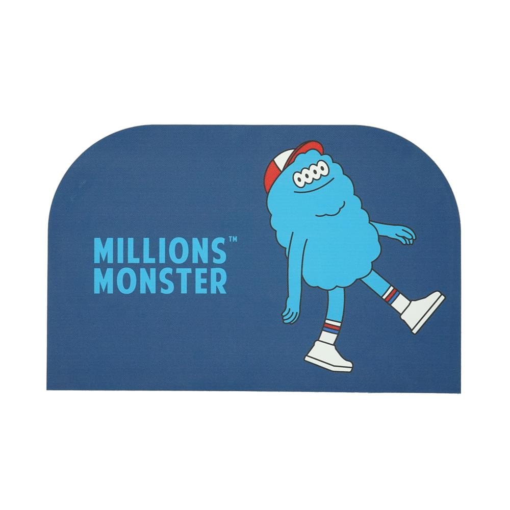 พรมพียู SNAZZ MONSTER 45x70 ซม. สีน้ำเงิน