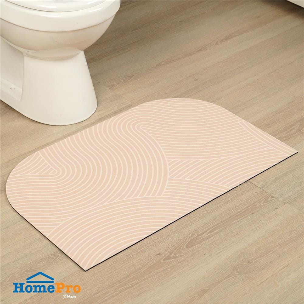 พรมพียู HOME LIVING STYLE LOOP 45x70 ซม. สีครีม