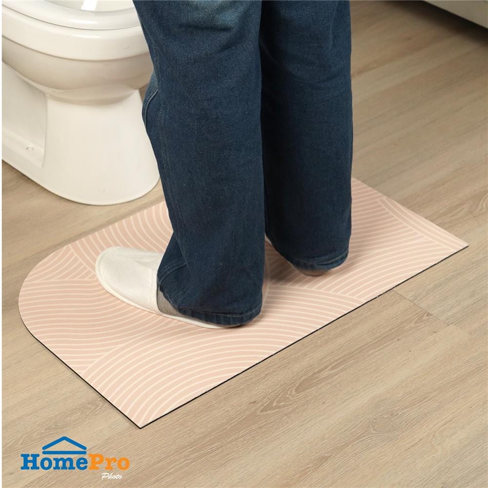 พรมพียู HOME LIVING STYLE LOOP 45x70 ซม. สีครีม