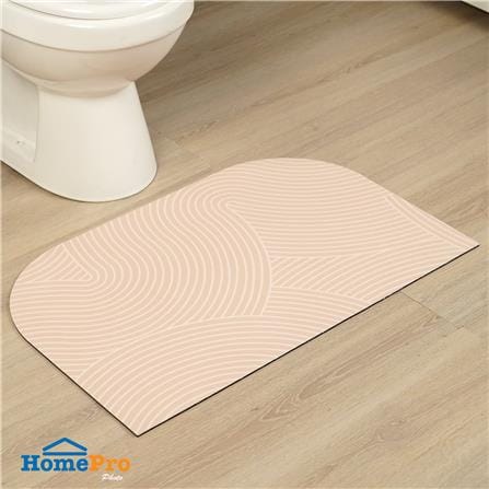 พรมพียู HOME LIVING STYLE LOOP 45x70 ซม. สีครีม_4