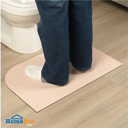พรมพียู HOME LIVING STYLE LOOP 45x70 ซม. สีครีม_5
