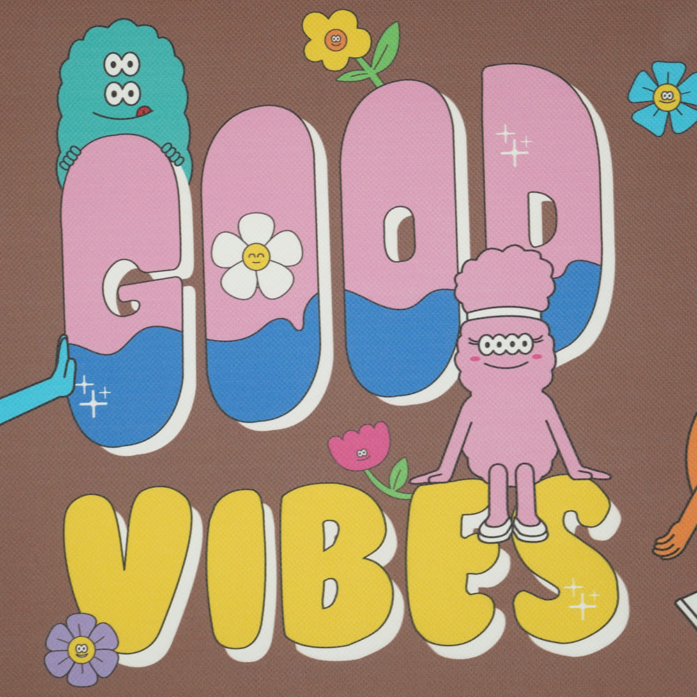 พรมพียู SNAZZ X MILLIONSMONSTER 45x70 ซม. สีน้ำตาล