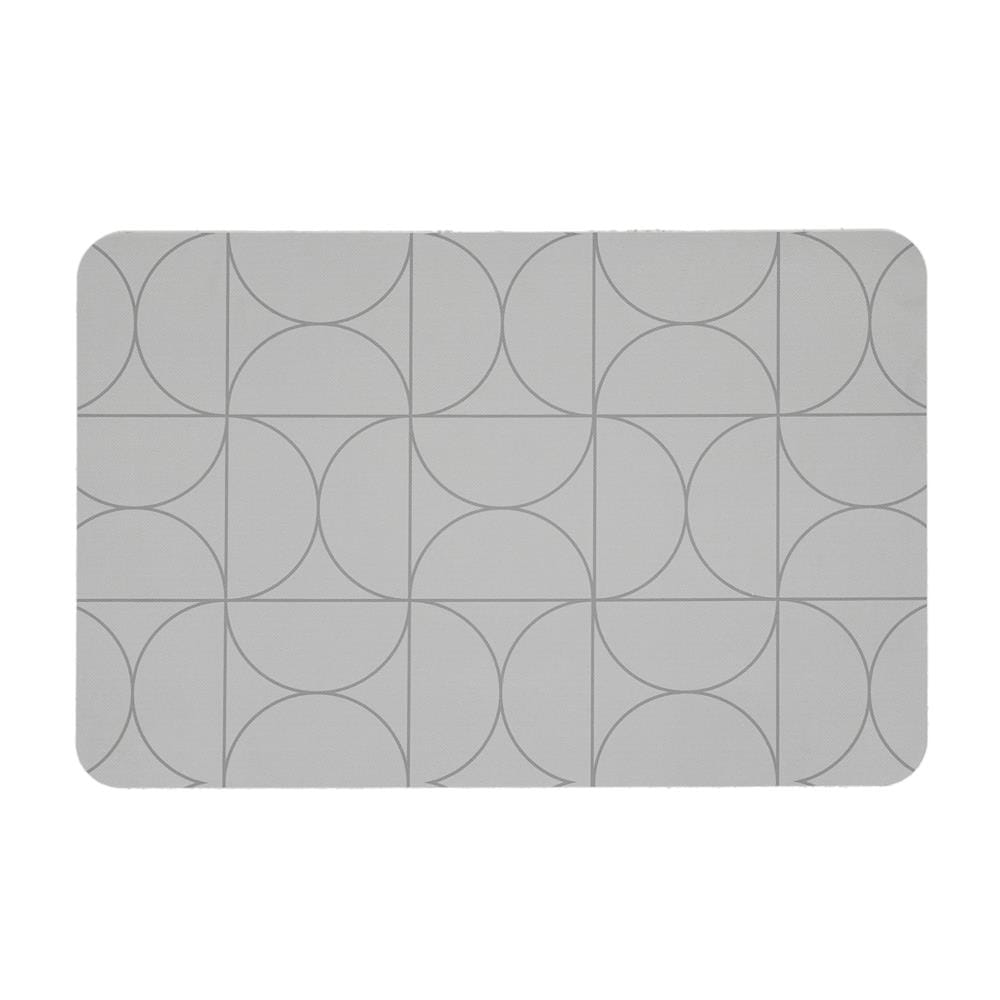พรมพียู HOME LIVING STYLE MODU 45x70 ซม. สีเทา