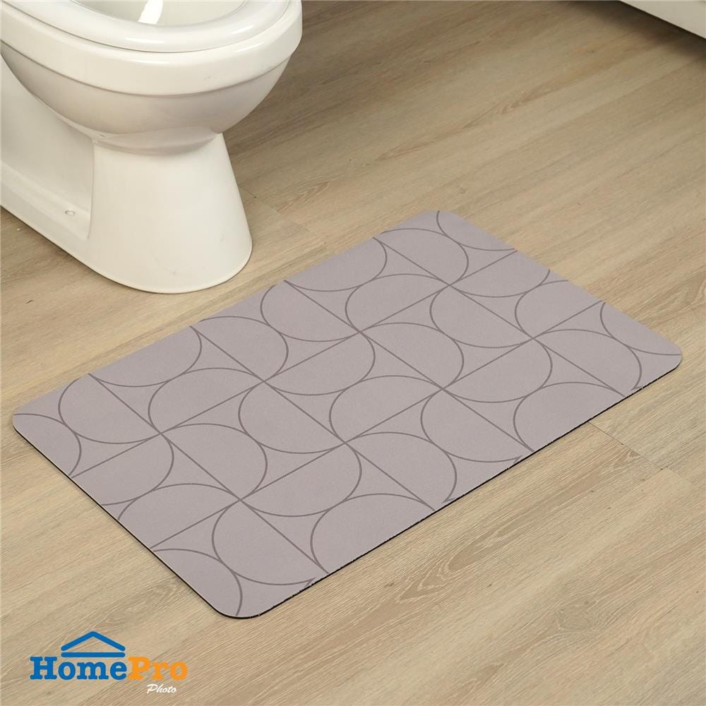 พรมพียู HOME LIVING STYLE MODU 45x70 ซม. สีเทา