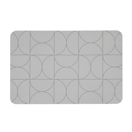 พรมพียู HOME LIVING STYLE MODU 45x70 ซม. สีเทา_0