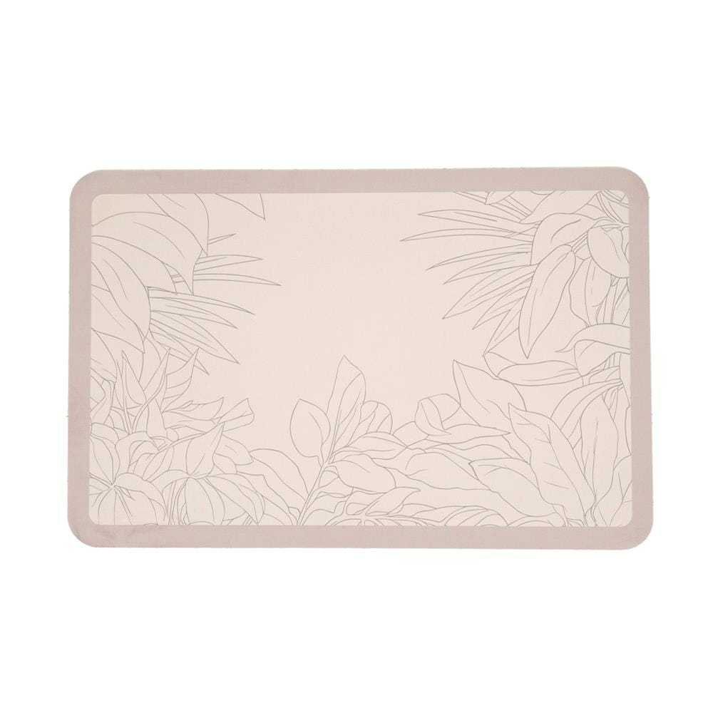 พรมพียู HOME LIVING STYLE ELLA 45x70 ซม. สีเบจ