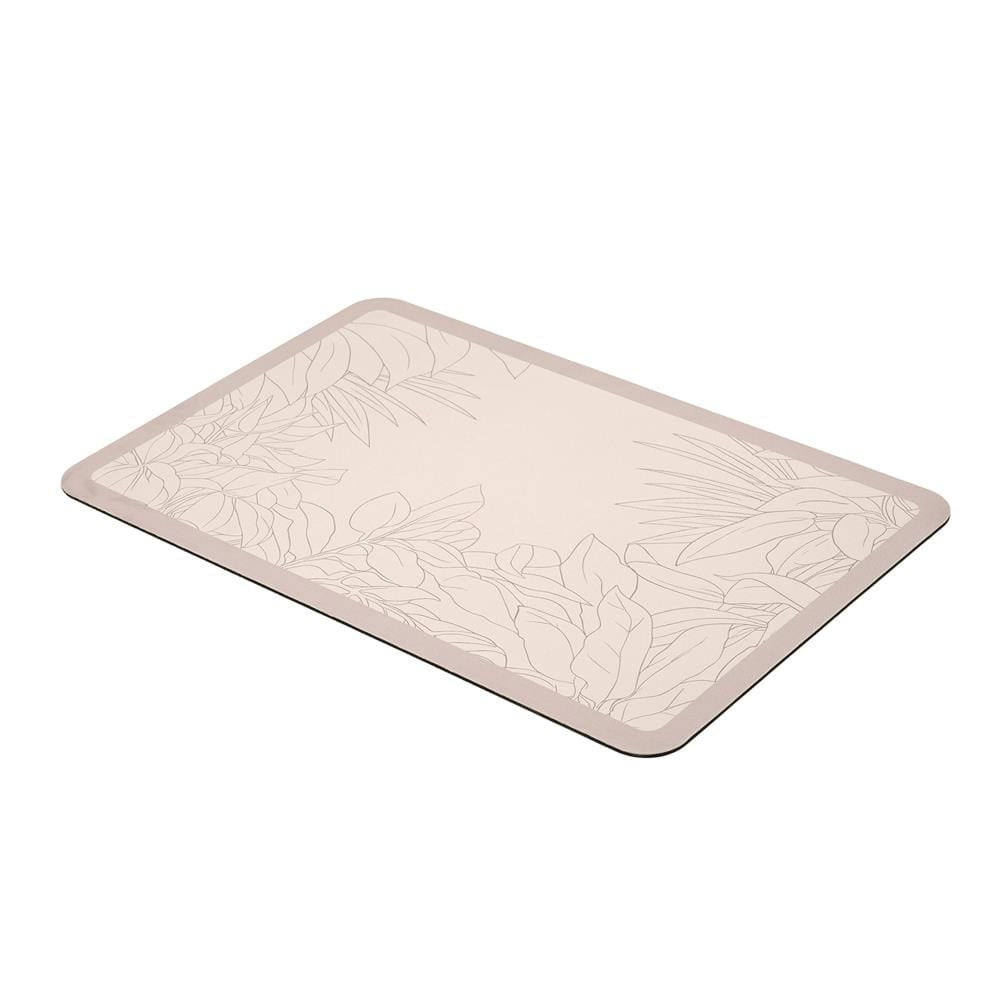 พรมพียู HOME LIVING STYLE ELLA 45x70 ซม. สีเบจ