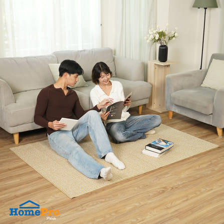 พรม HOME LIVING STYLE LAID 120x180 ซม. สีน้ำตาล_4