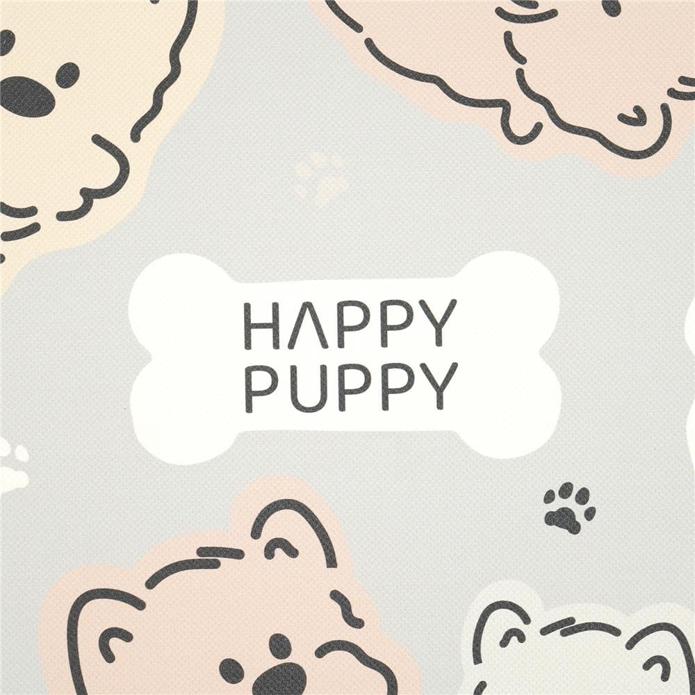 พรมพียู HOME LIVING STYLE PUPPY 45x70 ซม. สีเทาอ่อน