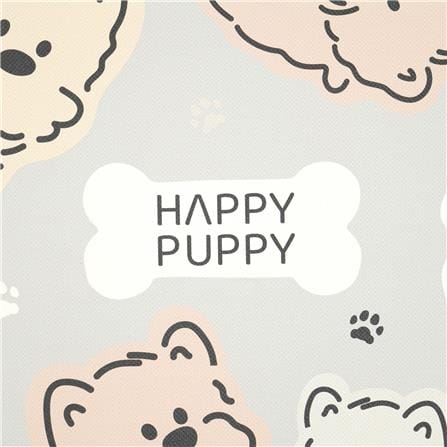 พรมพียู HOME LIVING STYLE PUPPY 45x70 ซม. สีเทาอ่อน_1