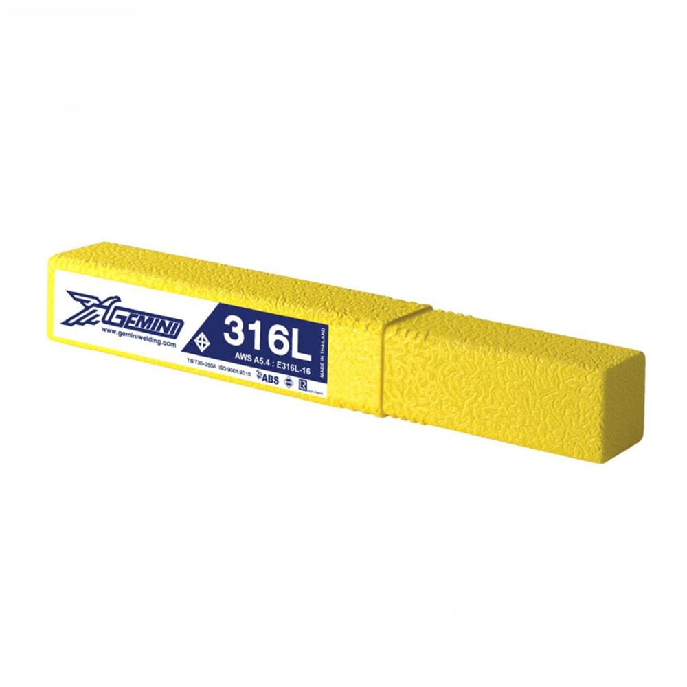ลวดเชื่อมสเตนเลส GEMINI E316L-16 4.0x350 มม.