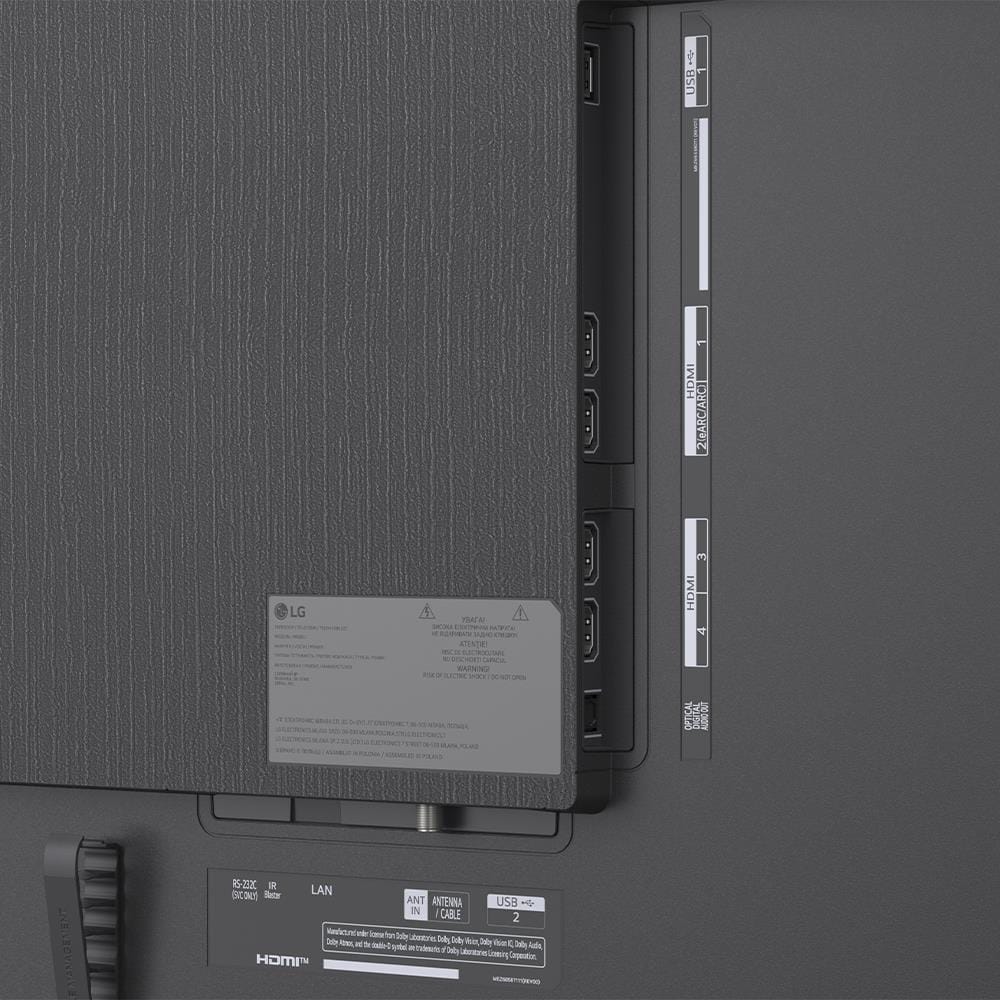 ทีวีไมโคร อาร์จีบี 100 นิ้ว LG (4K, MICRO RGB, WEB OS) 100MRGB96BS.ATM