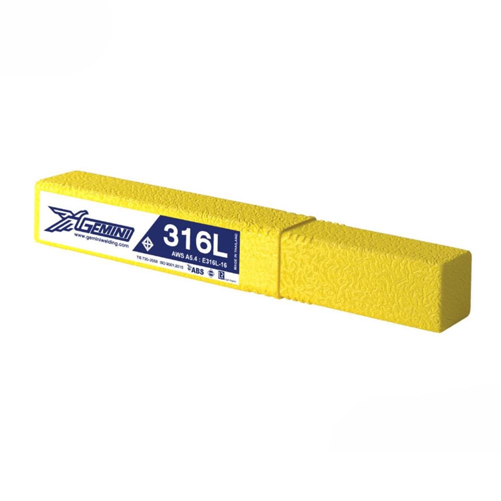 ลวดเชื่อมสเตนเลส GEMINI E316L-16 2.6x300 มม.