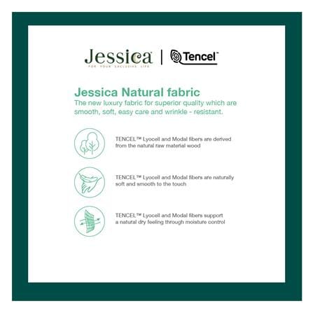 ชุดผ้าปูที่นอน 6 ฟุต (ชุด 6 ชิ้น) JESSICA TENCEL 20209-T864_6