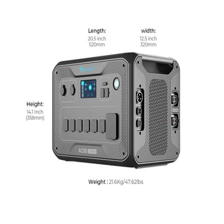 POWER BOX BLUETTI AC300+B300K 3000 วัตต์ สีดำ_13