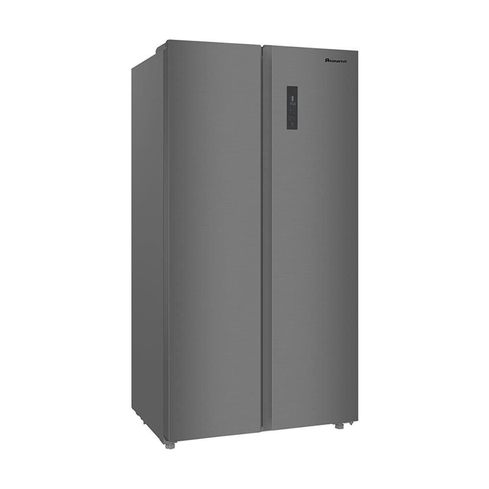 ตู้เย็น SIDE BY SIDE ACONATIC AN-FR4000S 14.1 คิว สีเทา
