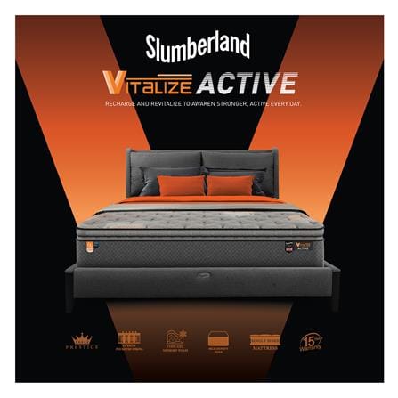 ที่นอนพ็อกเก็ตสปริง 5 ฟุต SLUMBERLAND VITALIZE ACTIVE_7
