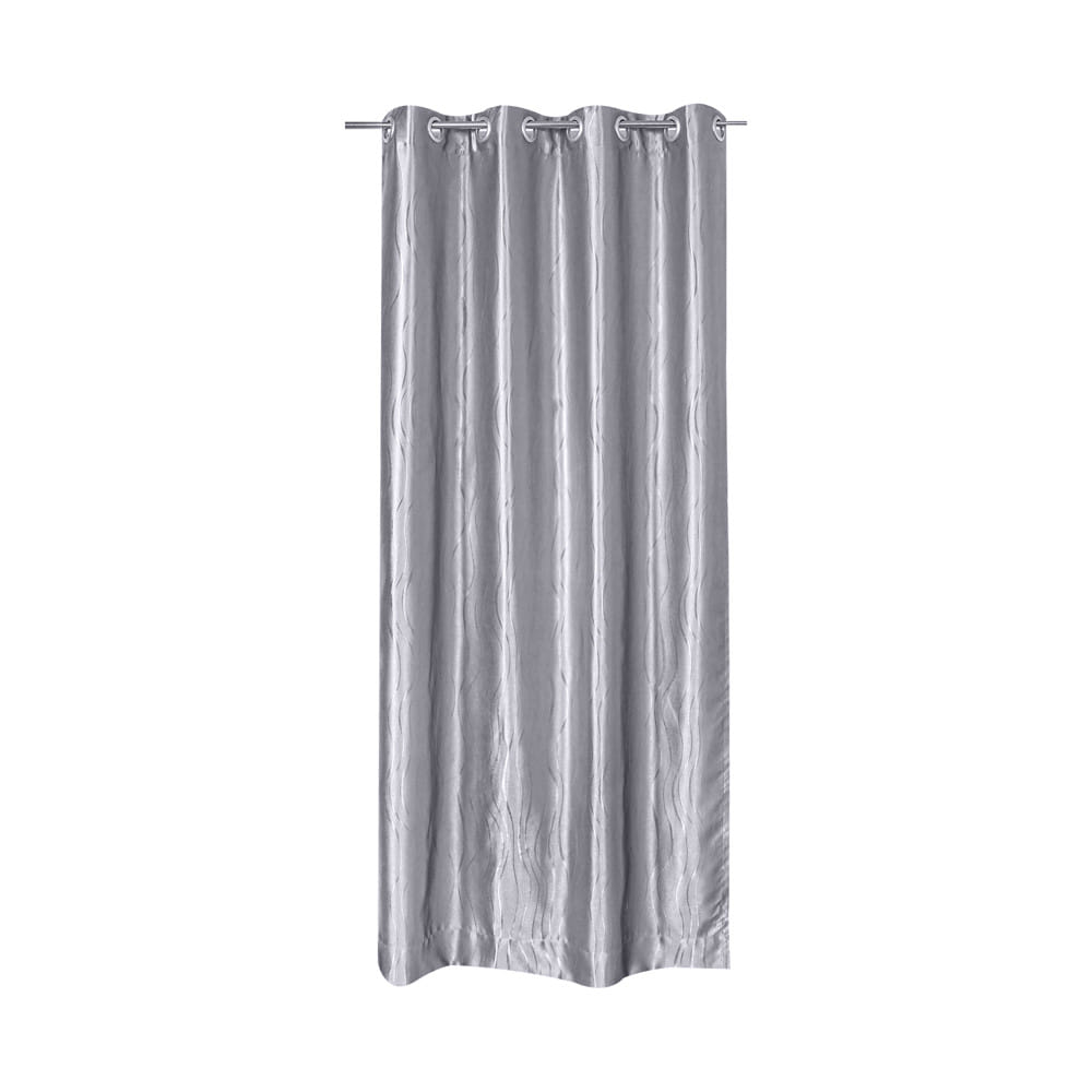 ผ้าม่าน EYELET HOME LIVING STYLE ZOE UV 130x220 ซม. สีเทา